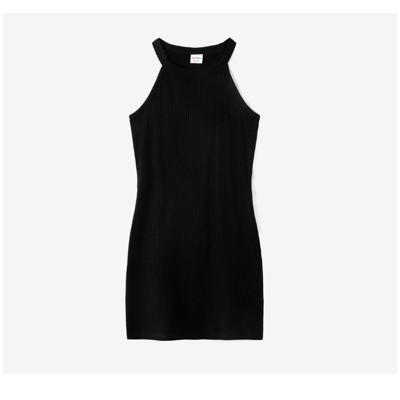 PATPAT Girl's Sleeveless Bodycon Dress Halter Neck Pencil Cami Midi Basi Dresses 4-12 Year