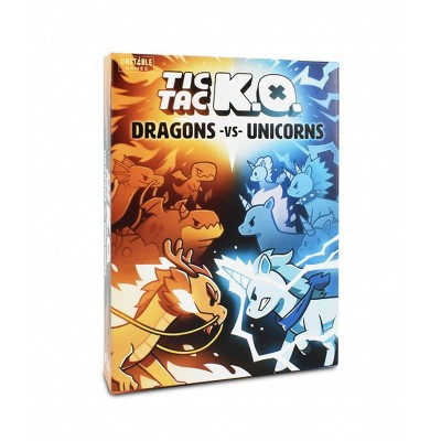 Tic Tac KO - Dragons vs. Unicorns Game