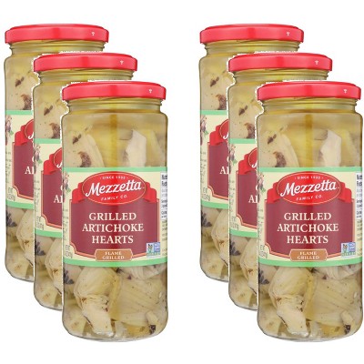Mezzetta Grilled Artichoke Hearts - Case of 6 - 14.5 oz