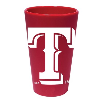 MLB Texas Rangers 16oz Silipint Drinkware: Silicone Pint Glass