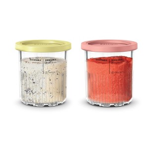 Ninja 2pk CREAMi Deluxe Pints and Lids - 1 of 4