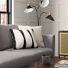 Cotton Woven Modern Square Throw Pillow - Threshold™ - 2 of 4
