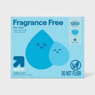 Fragrance-Free Baby Wipes - up&up™ (Select Count)