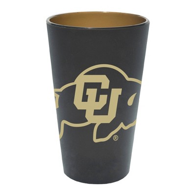 NCAA Colorado Buffaloes Silicone Pint Glass - 16oz