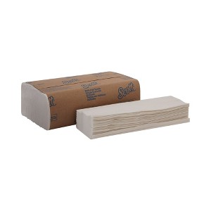 Scott Multi-Fold Paper Towels, White, 250 Towels, 16 Packs, 4000 Total - 1 of 3