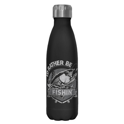 Lost Gods I'd Rather Be Fishin' Stainless Steel Water Bottle