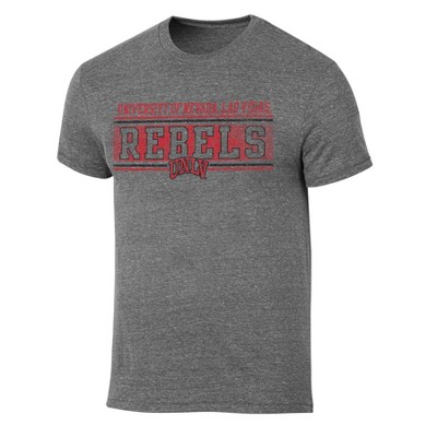 NCAA UNLV Rebels Men's Gray Tri-Blend T-Shirt