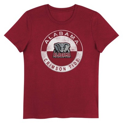 NCAA Alabama Crimson Tide Girls' Crew Neck T-Shirt