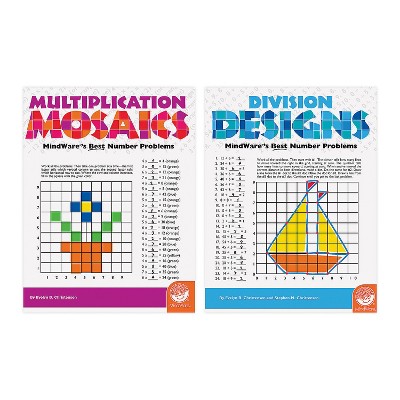 MindWare Math Adventures Multiplication And Division: Set Of 3 - Brainteasers