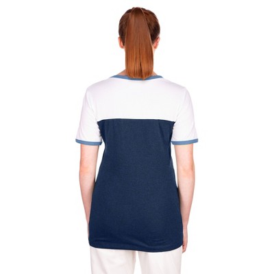 MLB Tampa Bay Rays Women's Bi-Blend Ringer T-Shirt