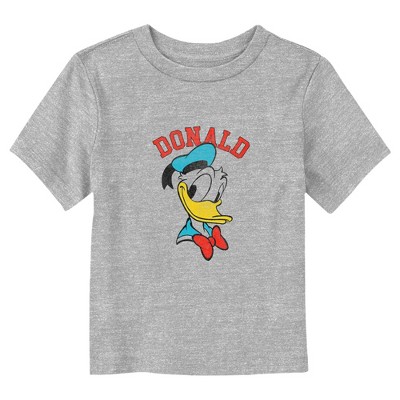 Toddler's Mickey & Friends Distressed Duck Portrait T-Shirt