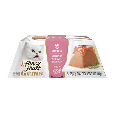 Fancy Feast Gems Salmon Flavor Adult Wet Cat Food - 2oz/2ct