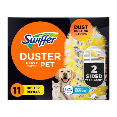 Swiffer Dusters, Pet Heavy Duty Refills with Febreze Odor Defense - Unscented - 11ct