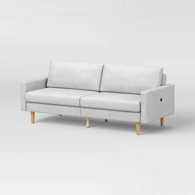 Futon Sofa Light Gray - Room Essentials™