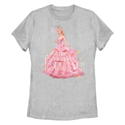 Women's Wicked Glinda You're Gonna Be Popular T-Shirt
