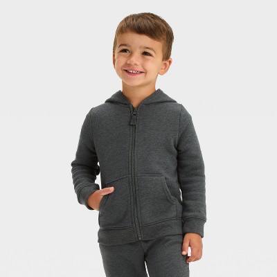 Toddler Boys' Fleece Zip-Up Sweatshirt - Cat & Jack™