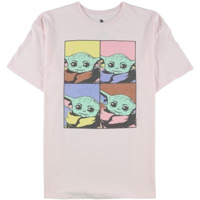 Junk Food Mens Baby Yoda Graphic T-Shirt