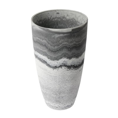 Algreen Acerra Curved Yard & Patio Vase Garden Planter