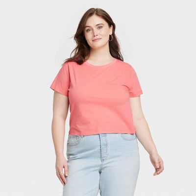 Women's Shrunken Short Sleeve T-Shirt - Universal Thread™