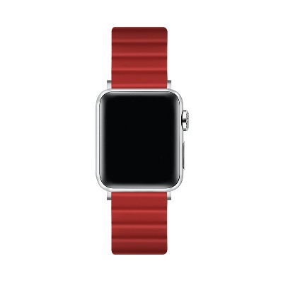 Posh Tech Kinsley Magnetic Silicone Band for Apple Watch - Red