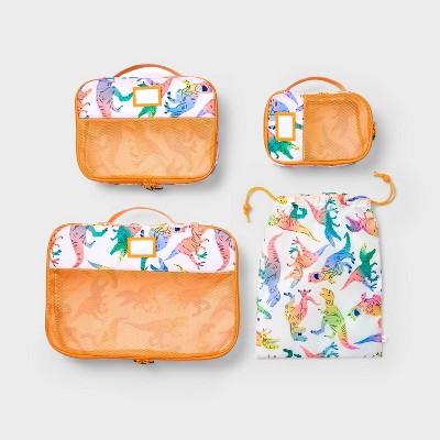 Kids' 4pc Packing Cube Set Dino - Cat & Jack™