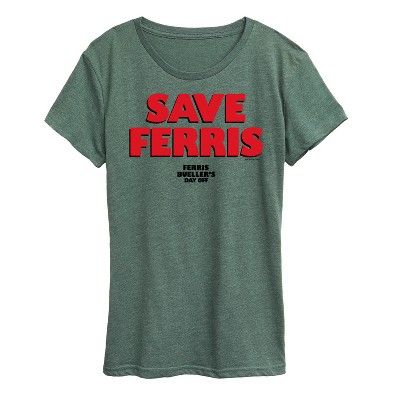 Women's - Ferris Bueller's Day Off - Bueller Bueller Bueller Short Sleeve Graphic T-Shirt