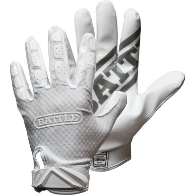 Battle Sports Triple Threat Adult Football Receiver Gloves