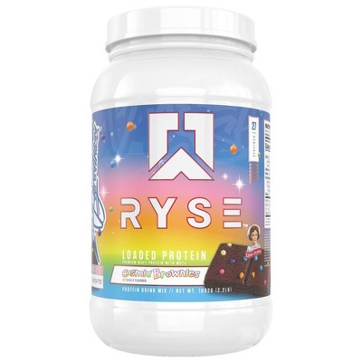 RYSE Loaded Protein Powder - Little Debbie Cosmic Brownie 27 serving: Whey Isolate, 25g Protein