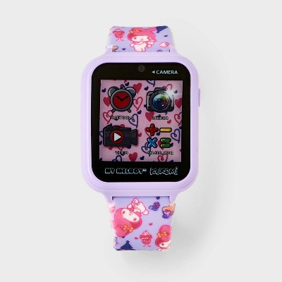 Girls' Hello Kitty My Melody & Kuromi Interactive Smartwatch - Purple
