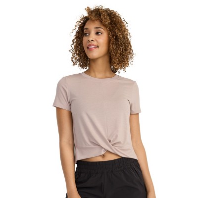 Jockey Women's EVERACTIVE Twist-Front Tee