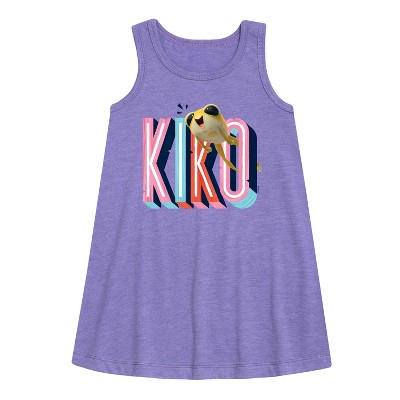 - Santiago of The Sea - Kiko Graphic Sleeveless Aline Dress