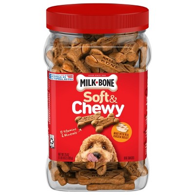 Milk-Bone Soft & Chewy Chicken Flavor Dog Treats - 25oz