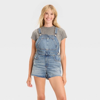 Women's Denim Shortalls - Universal Thread™
