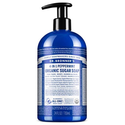 Dr. Bronner's Organic Sugar Soap - Peppermint