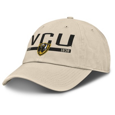 NCAA VCU Rams Baseball Unstructured Hat: Cotton, Hook & Loop Fastener, One Size