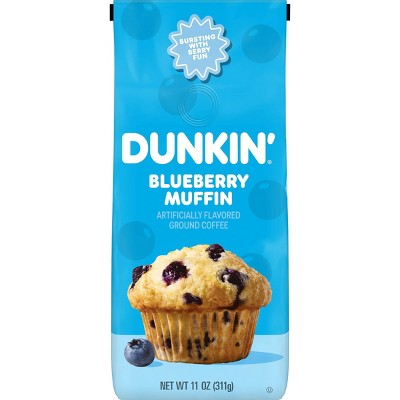 Dunkin' Blueberry Muffin Medium Roast Ground Coffee - 11oz