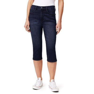 Fearless Curvy 17.5" Capri Super High-Rise Insta Vintage Juniors Jeans