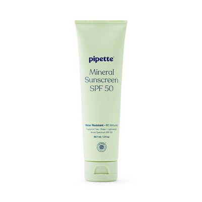 Pipette Mineral Sunscreen Lotion Broad Spectrum - SPF 50 - 3 fl oz