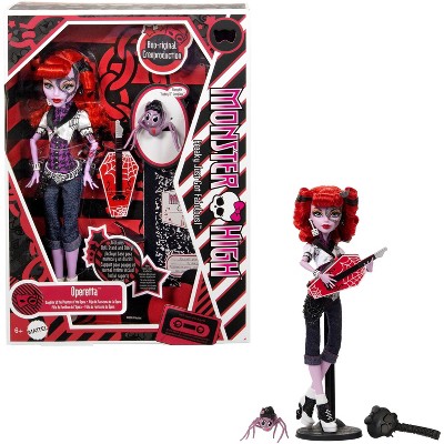 Monster High Boo-riginal Creeproduction Operetta Doll with Diary, Doll Stand and Pet