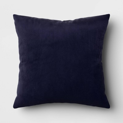 Velvet Solid Square Outdoor Throw Pillow - Threshold™