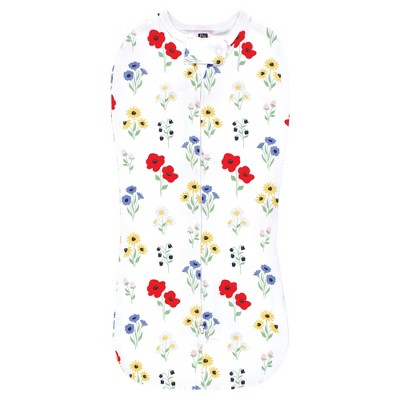 Hudson Baby Infant Girl Sleep Pod, Wildflower, 0-2 Months