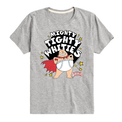 Boys' - Captain Underpants - Mighty Tight Whities Short Sleeve Graphic T-Shirt