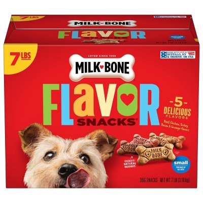 Milk-Bone Biscuits with Bacon, Chicken, Beef, Turkey and sausage Flavor Dog Treats