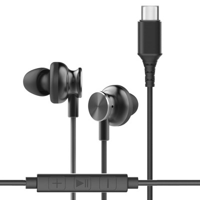 Chargeworx Earbuds USB-C Connector Built-in Mic