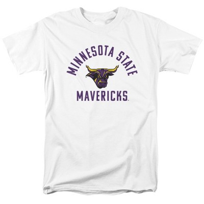 Men's Minnesota State University Mankato Official MSU Mavericks Logo T-Shirt MSU Mavericks Logo