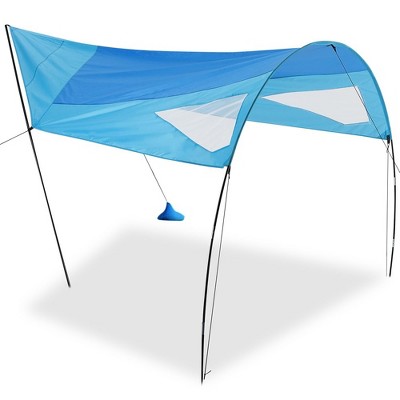 Whizmax Beach Shade, Beach Canopy, Provides 150 Sq. Ft. of Shade, Compact & Easy to Carry, Sets up in 3 Minutes