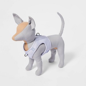Reflective + Comfort Adjustable Dog Harness - Lilac - Boots & Barkley™ - 1 of 4