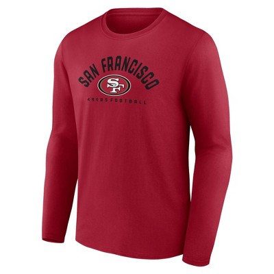 NFL San Francisco 49ers Men's Long Sleeve Core Big & Tall T-Shirt