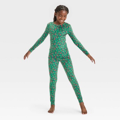 Kids' 2pc Snuggly Soft Snug Fit Pajama Set - Cat & Jack™
