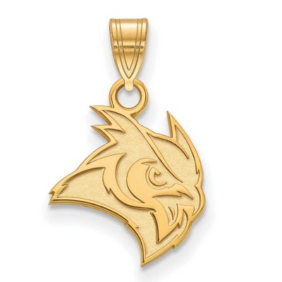 Black Bow Jewelry 10k Yellow Gold Rice Owls NCAA Small Pendant